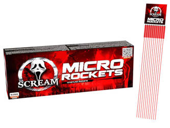 Scream rocket micro (Gwizdzące rakietki) RS1 - 144 sztuk