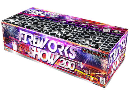 Fireworks show C200MF/C - 200 strzałów MIX